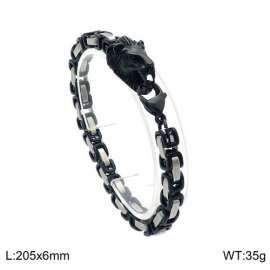 Stainless Steel Black-plating Bracelet