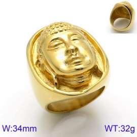 Stainless Steel Gold-plating Ring