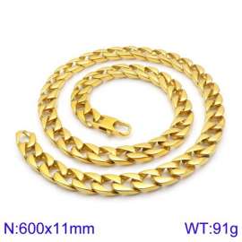 SS Gold-Plating Necklace