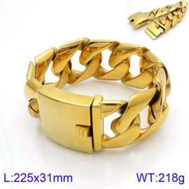 Stainless Steel Gold-plating Bracelet