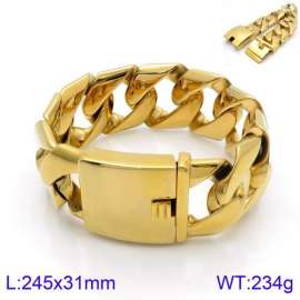 Stainless Steel Gold-plating Bracelet