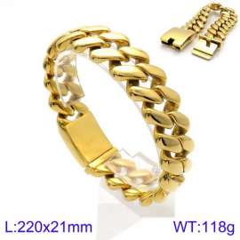 Stainless Steel Gold-plating Bracelet