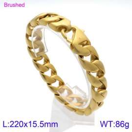 Stainless Steel Gold-plating Bracelet