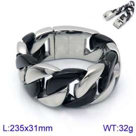 Stainless Steel Black-plating Bracelet