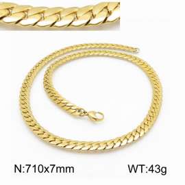 SS Gold-Plating Necklace