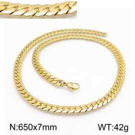 SS Gold-Plating Necklace