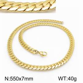 SS Gold-Plating Necklace