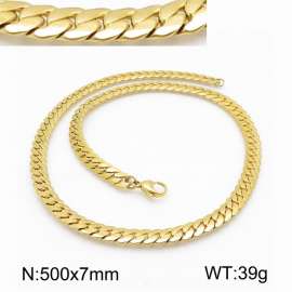 SS Gold-Plating Necklace