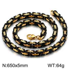 SS Gold-Plating Necklace