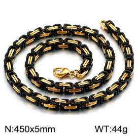 SS Gold-Plating Necklace