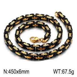 SS Gold-Plating Necklace