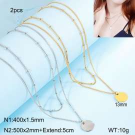 SS Gold-Plating Necklace