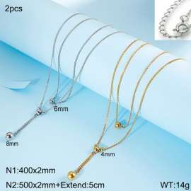 SS Gold-Plating Necklace