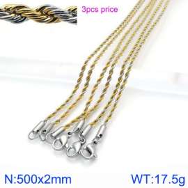 Staineless Steel Small Gold-plating Chain