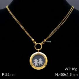 SS Gold-Plating Necklace