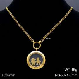 SS Gold-Plating Necklace