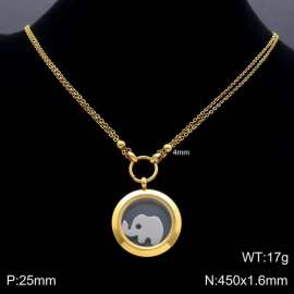 SS Gold-Plating Necklace