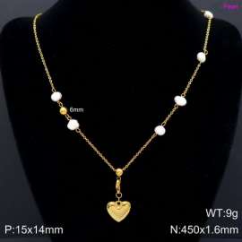 SS Gold-Plating Necklace