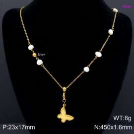 SS Gold-Plating Necklace