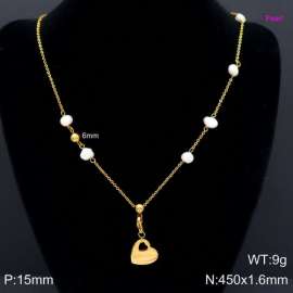 SS Gold-Plating Necklace