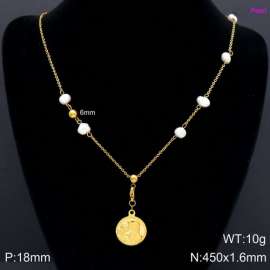 SS Gold-Plating Necklace