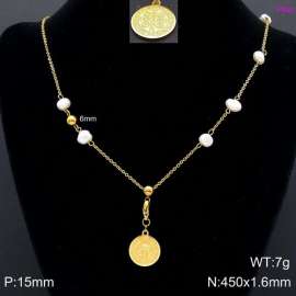 SS Gold-Plating Necklace