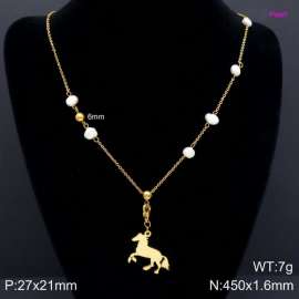 SS Gold-Plating Necklace