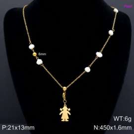 SS Gold-Plating Necklace