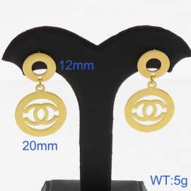 SS Gold-Plating Earring