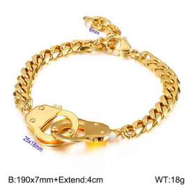 Stainless Steel Gold-plating Bracelet