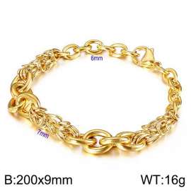 Stainless Steel Gold-plating Bracelet