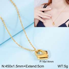 SS Gold-Plating Necklace