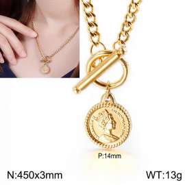 SS Gold-Plating Necklace