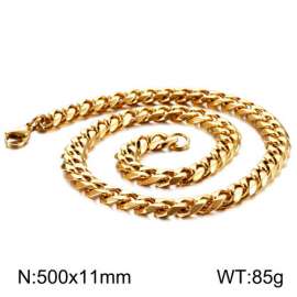 SS Gold-Plating Necklace