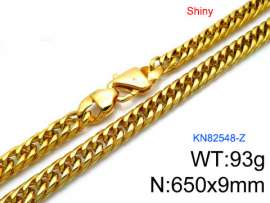 SS Gold-Plating Necklace