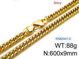 SS Gold-Plating Necklace