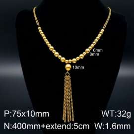 SS Gold-Plating Necklace