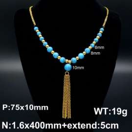 SS Gold-Plating Necklace