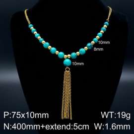 SS Gold-Plating Necklace