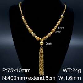 SS Gold-Plating Necklace