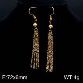 SS Gold-Plating Earring