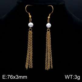 SS Gold-Plating Earring