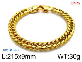 Stainless Steel Gold-plating Bracelet