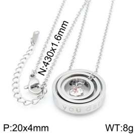 Stainless Steel Stone Necklace