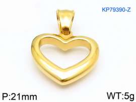 Stainless Steel Gold-plating Pendant