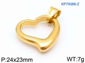 Stainless Steel Gold-plating Pendant