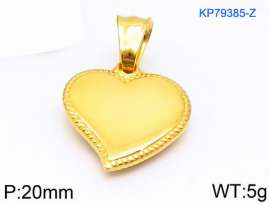 Stainless Steel Gold-plating Pendant