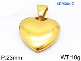 Stainless Steel Gold-plating Pendant