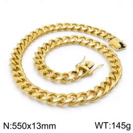SS Gold-Plating Necklace