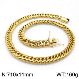 SS Gold-Plating Necklace